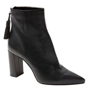 Banana Republic High Heel Tassel Ankle Bootie